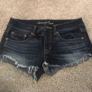 AE cut off shorts